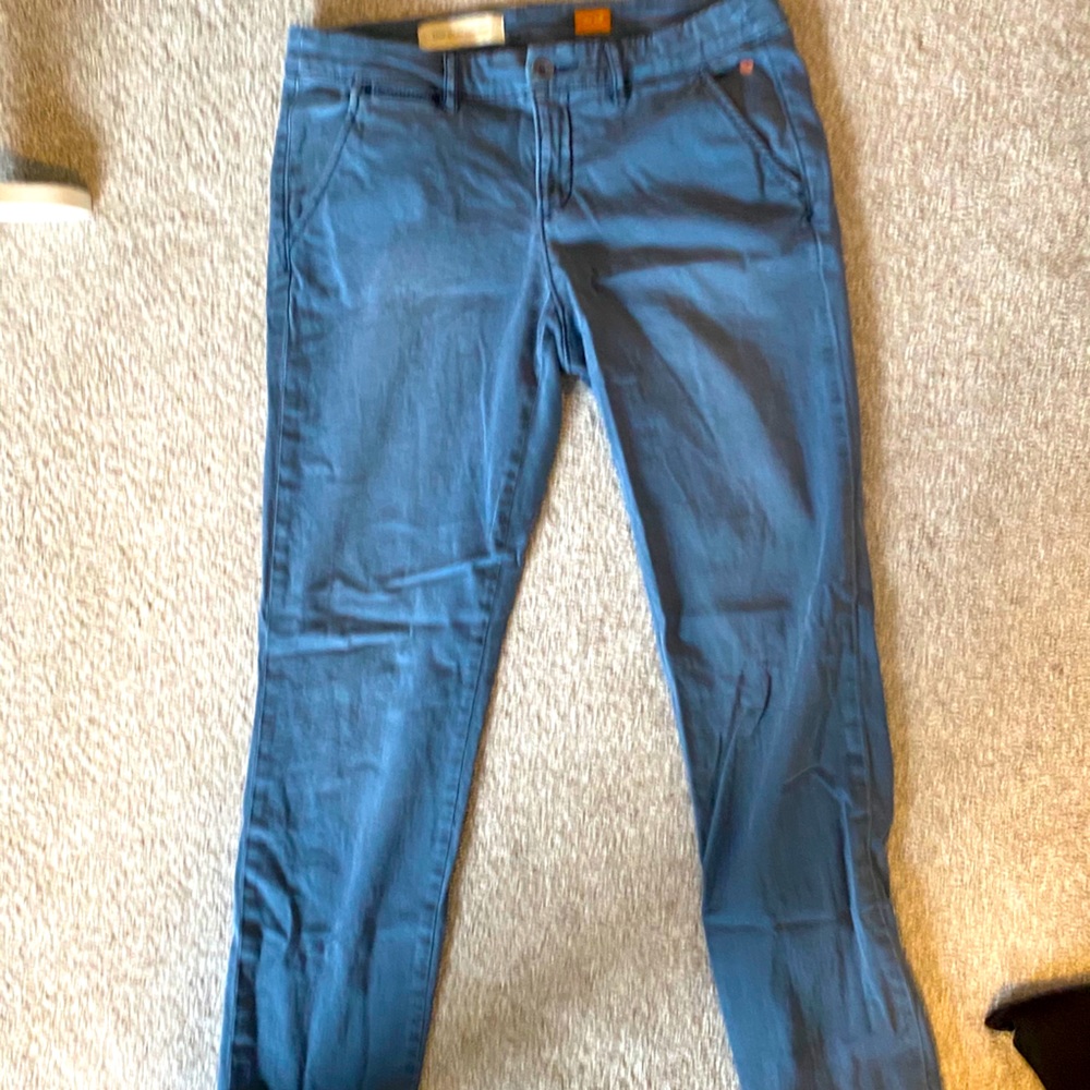 Anthropologie pilcro cropped boyfriend jeans-gray